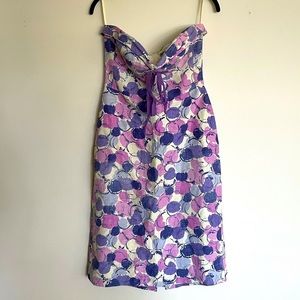 TIBI Dress with Purple Print